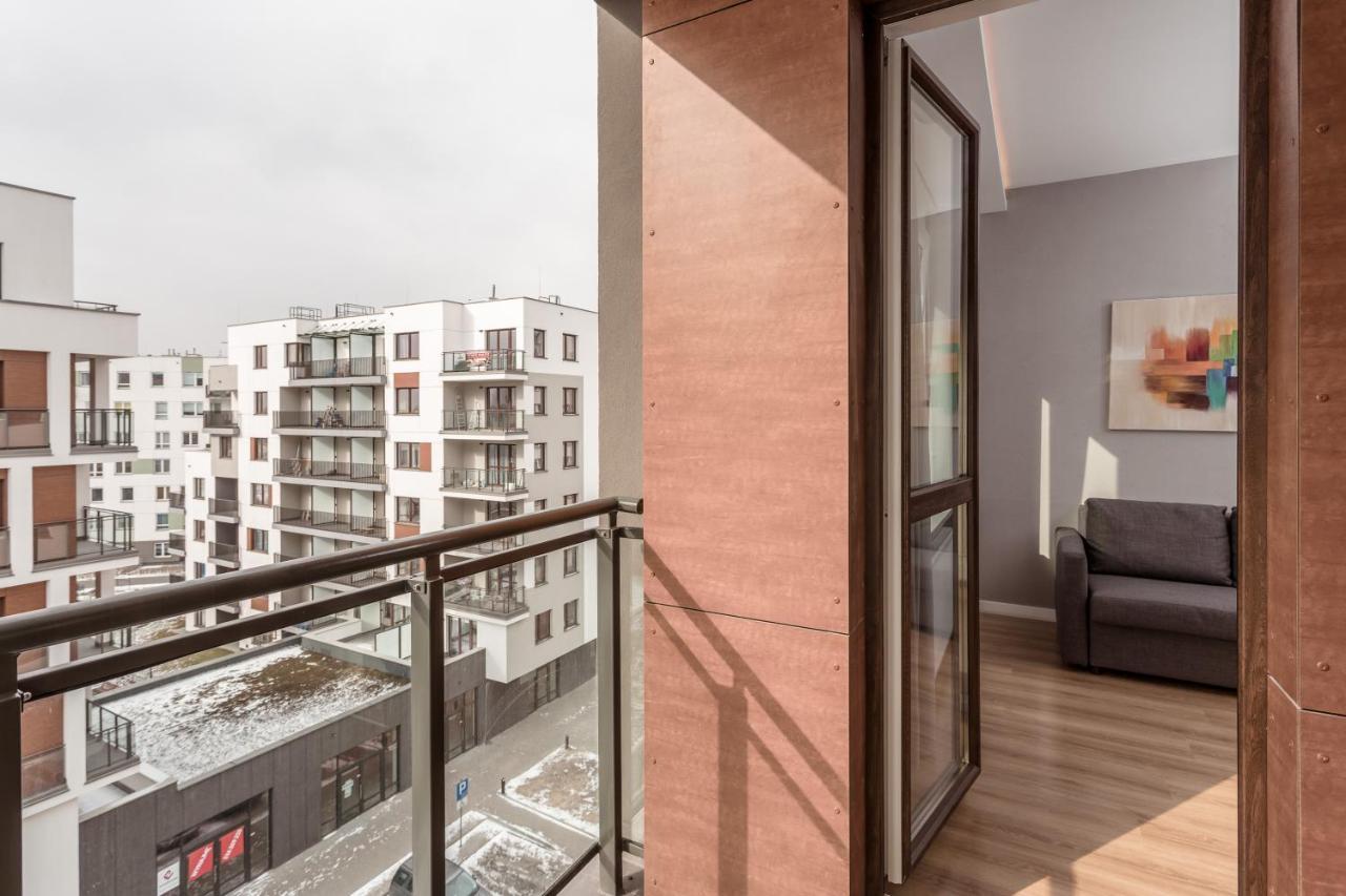 Chill Apartments Warsaw Airport Bagian luar foto